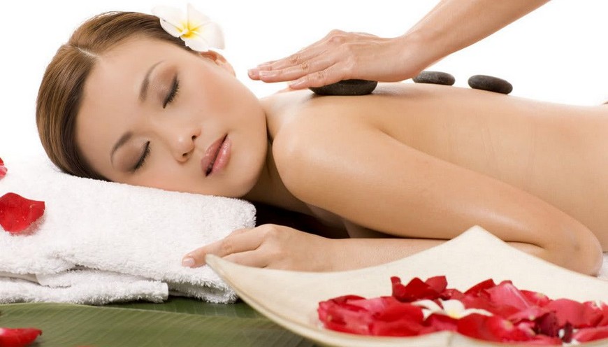 Hot stone massage Dubai